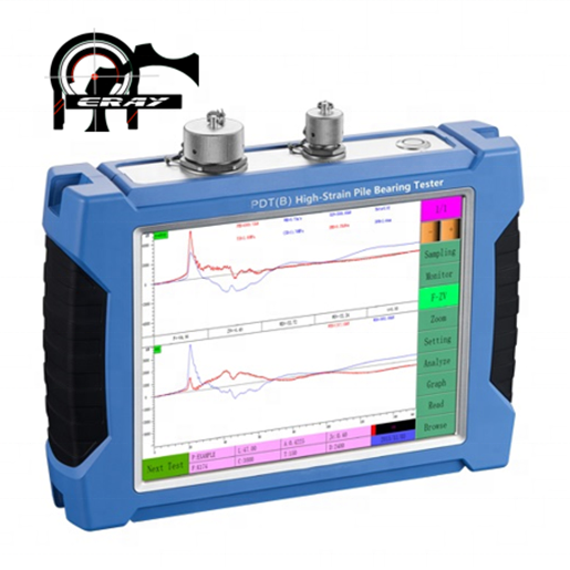 Dynamic High Strain Pile Bearing Capacity Detection Pile Integrity Tester Meet ASTM Standard