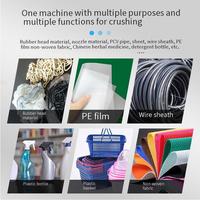 Broyeur de plastique PE PP PVC PET, petite machine de recyclage, déchiqueteuse de plastique, broyeur, machine de concassage