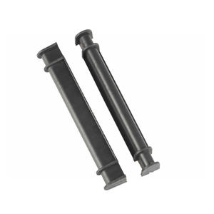 Protector de horquilla de bicicleta, plástico PP negro, liberación rápida para bicicletas de montaña, eje de freno de disco QR, duradero - Product Image 3