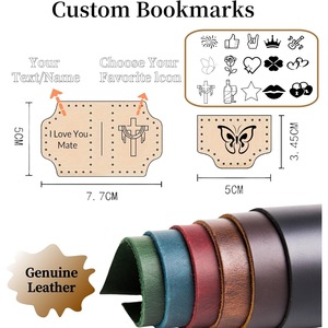 Portaplumas Magnético de Cuero 100% Genuino Hecho a Mano, Clip para Lápiz, Marcador de Libros Moderno Reutilizable con Grabado, para Cuadernos, Diarios y Lectores - Product Image 6