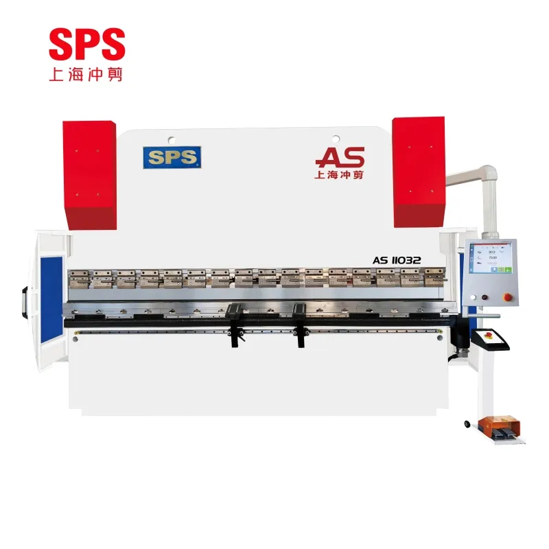 SPS Nuevo diseño hidráulico 3 metros Muti V Die Iron Plate Press Brake 100 Ton