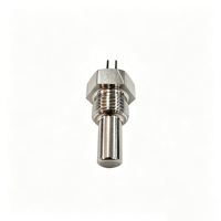 Sonde de température 100K, thermocouple fileté M10 en acier inoxydable de type K, avec boîtier en laiton