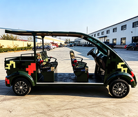Véhicules de patrouille de luxe, camions de transport, véhicules électriques pour l'inspection des marchandises, autonomie de 70-90 km, certifiés (CE/Eec/Dot/GCC)