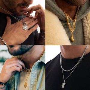 Colgantes Religiosos de Acero Inoxidable con Baño de Oro PVD de 18k, Resistentes al Deslustre y al Agua, para Fabricación de Joyas, Venta al por Mayor - Product Image 5