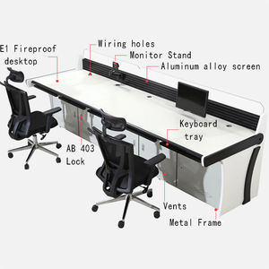 Consola de Despacho Profesional de Diseño Moderno en Oferta, Estaciones de Trabajo para Centros de Seguridad, Equipos para Salas de Control - Product Image 6