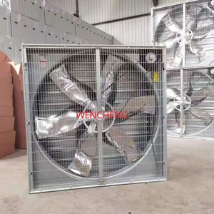 Ventilateur axial mural électrique en acier inoxydable ultra silencieux pour serre/ferme avicole à pression négative OEM - Product Image 4