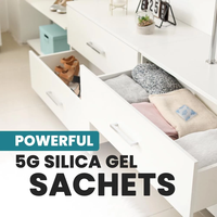 Sachets déshydratants en gel de silice, absorbants d'humidité non toxiques et sans danger pour les aliments, pour appareils photo, armoires, placards, aliments pour animaux, inodores