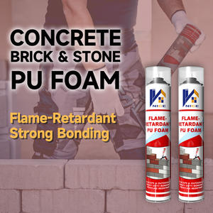 Scellant en <span class=keywords><strong>mousse</strong></span> PU à haute expansion et haute dureté de type pistolet 750 ml pour le collage du béton et de la pierre - Product Image 1