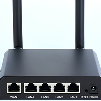 Routeur sans fil industriel 4G LTE avec carte SIM, passerelle WiFi avec ports WAN/LAN Ethernet, VPN et pare-feu pour la mise en réseau extérieure