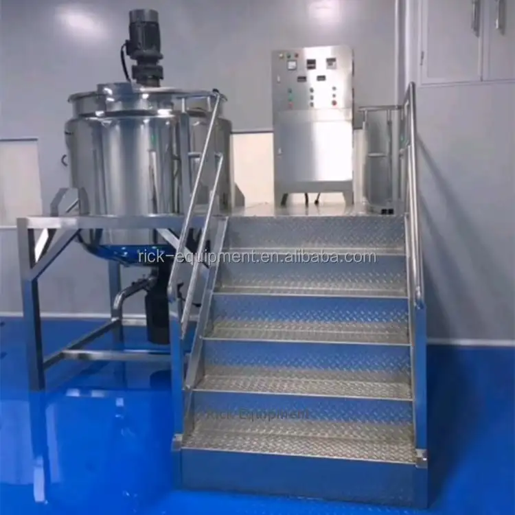 Dengan sudip geser kokoh Mixer Guangdong Blender kecepatan tinggi mesin pembuat cairan pencuci piring