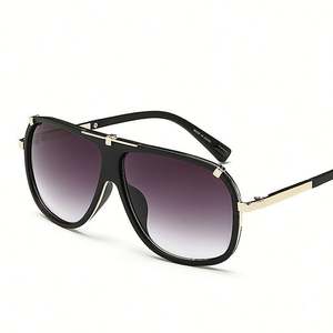 Lunettes de soleil rétro vintage personnalisées avec logo, lunettes de soleil dégradées pour femmes, lunettes de soleil carrées UV400 pour hommes - Product Image 3