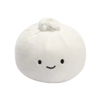 Porte-clés Pendentif Boulette pour Femme, Créatif, Mignon, Petit, en Peluche Ultra Douce, Breloque de Sac, pour Couple, Forme de Nuage 3D Durable