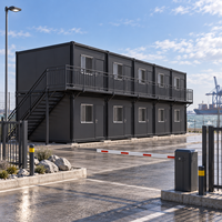 Maison Modulaire Conteneurisée en Acier Léger Personnalisée 5.8x2.48x2.896m pour Camp Minier, Certifiée CE pour l'Afrique