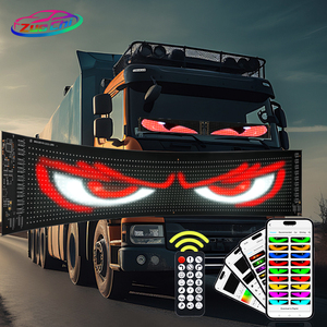 Pannello LED Flessibile Trasparente 15W Impermeabile, Schermo Adesivo LED Dinamico per Camion, Auto e Altri Accessori Luminosi - Product Image 1