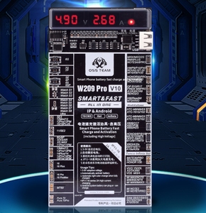 OSS TEAM W209 Pro V8 Carte de <span class=keywords><strong>test</strong></span> et de charge rapide pour batterie, compatible <span class=keywords><strong>iPhone</strong></span> 4-X, 11, 12, 12 Pro, 12 Pro Max, 13, 14 et Android - Product Image 3