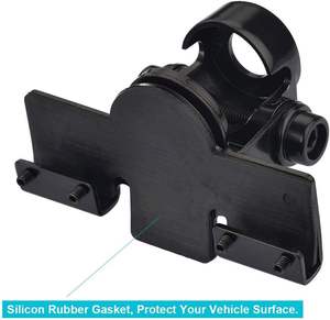 Support de fixation d'antenne radio mobile CB classique 400B, fixation par trou traversant, support de montage sur rebord de trou de 16 mm pour voiture - Product Image 5