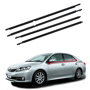 Pour Toyota Allion/Premio 2007-2010 2010-2016 2016-2021 Ensemble de joints d'étanchéité moulés pour portes avant et <span class=keywords><strong>arrière</strong></span> OE 7571020500 7573020310 - Product Image 1