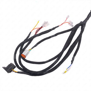 Faisceau de câblage personnalisé pour boîtier de fusibles automobile 6 broches, 1 mètre, gaine en nylon, âme en cuivre, 12V, connecteurs adaptateurs IP65 - Product Image 4