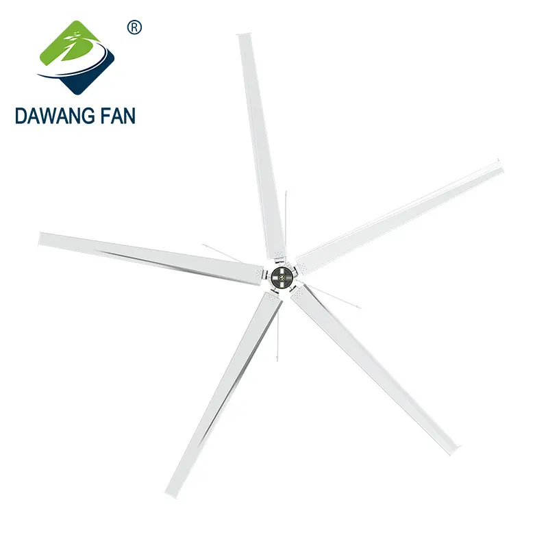 DAWANG 24ft HVLS Fan für Milchvieh betrieb Industrie Decken ventilator Viehhaus