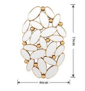 Specchio da <span class=keywords><strong>Ingresso</strong></span> Moderno e Semplice, Specchio Combinato per Corridoio, Specchio Decorativo - Product Image 3