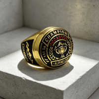 Meistverkaufter Hochwertiger Designer-Sportring mit Prägung, Individueller Meisterschafts-Baseballring