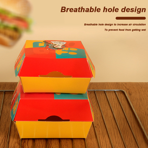 Cover Pizza Hulk Pet Contractor Publicitaire Bio Waffle Carrier White Double <span class=keywords><strong>Mickey</strong></span> Paper Lunch Box - Product Image 5