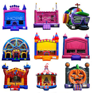 Gran oferta, castillo inflable de tobogán de agua para adultos de 22 pies Tsunami Blue Crush para eventos temáticos Ocean Wave Palm Tree Rental Party Water - Product Image 3