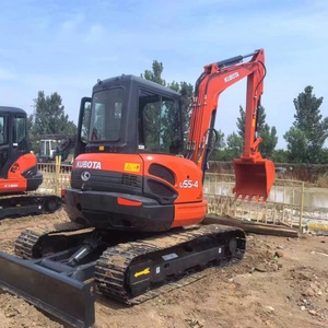 รถขุดมือสองญี่ปุ่นยี่ห้อคูโบต้า U55 ขนาดเล็ก 6 ตัน ปี 2024 ขายดี ราคาสุดคุ้ม ใช้งานน้อย ชั่วโมงการทำงานต่ำ - Product Image 4