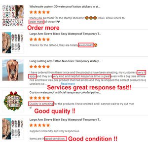 Tatouages temporaires de grande <span class=keywords><strong>taille</strong></span> pour tout le bras, autocollants de tatouage personnalisés pour adultes, autocollants de tatouage temporaires imperméables - Product Image 6