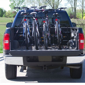 Portabici per Pickup Advantage Sports Racks, Supporto per Biciclette da Montare sul Cassone del Camion, per 4 Bici, in Acciaio Nero - Product Image 2