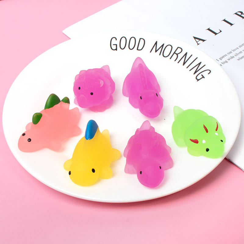 Ultra Soft Mini Dinosaur Squishy Toy Kawaii Fidget Toys for Kids and Adults 5-7 Years Gender Neutral Squeezing Stress Relief
