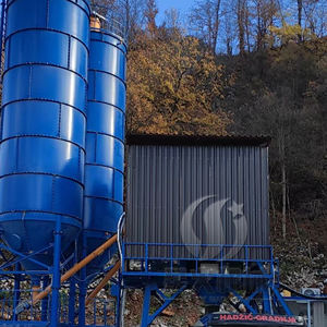 Station de bétonnière automatique à capacité de mélange prête à l'emploi avec silo à ciment, trémie Hzs, élévateur de bétonnière - Product Image 6