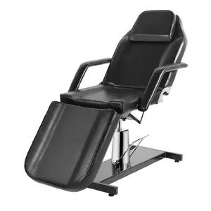 TCB-T01BK Professional Furniture Hydraulic SPA Beauty Salon Facial Massage Table Ideal Tattoo Chair Bed for Clients