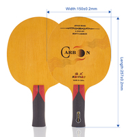 Planche de ping-pong en carbone, structure classique, entraînement, attaque rapide, lame de tennis de table