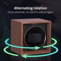 M&Q - Estuche para Relojes Automáticos de Bajo Ruido, Funcionamiento Continuo de 24 Horas, Almohada de Alta Elasticidad, Diseño Antimagnético para Relojes de Lujo X0010