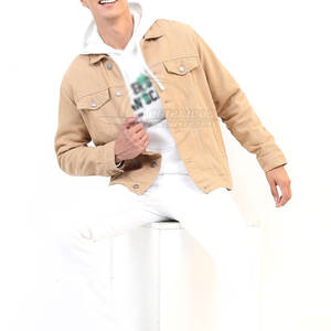 Services OEM de haute qualité Design personnalisé Veste en jean pour hommes Nouveau design Veste en jean pour hommes - Product Image 5