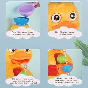 Jouet de bain pour bébé BGL, adorable petit canard, jouet de douche, jeu aquatique, jouet de bain en plastique pour enfants, sûr pour l'eau - Product Image 4