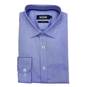 High Quality Oxford Cotton Polyester Woven Custom Business Formal Casual Long Sleeve Mens Dress Shirts