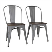 Chaise de jardin industriel en fer Tolix, en métal, en vente, Offre Spéciale