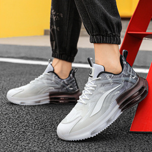 Chaussures de course en mesh pour hommes, respirantes, avec coussin d'air, semelle épaisse, baskets de sport d'été - Product Image 3