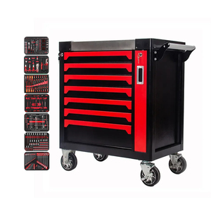 High Quality With 7 Drawers Metal <b>Tool</b> <b>Trolley</b> Garage <b>Tool</b> Cabinet TC-240328 Steel <b>Tool</b> Box <b>Trolley</b> Cabinet With - Product Image 5