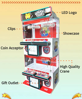 Machine à griffes miniature à pièces pour 4 joueurs, mini-machine à cadeaux d'intérieur, vente en gros