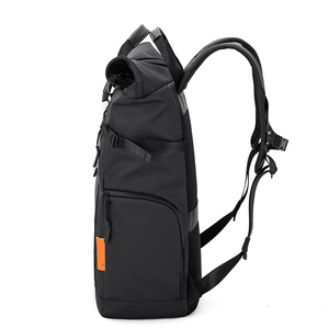 <strong>2025</strong> High Quality Roll Top Waterproof Customizable Student Outdoor Travel Laptop <strong>Backpack</strong> with logo - Product Image 4
