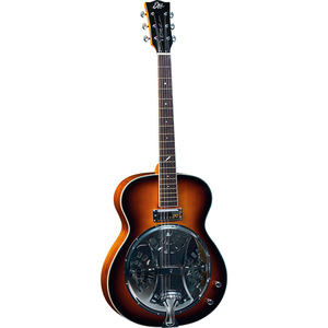 EKO Guitars HQ Guitarra Resonadora Tapa de Abeto Sapeli Caoba Parte Trasera/Lados Cuello de Caoba con Diapasón Roupana Cabezal Acústico - Product Image 2