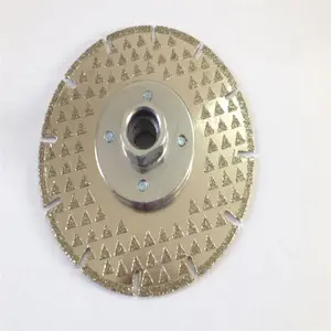 Disco da taglio diamantato a cerchio continuo da 4.5 pollici 115mm nuovo articolo produttore di utensili diamantati