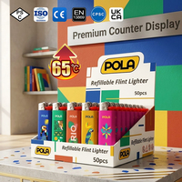 Briquet jetable classique INMETRO - Cadeaux d'affaires, briquet en plastique doux au toucher avec 3 000 allumages, vente en gros au Brésil
