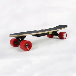 Deo交換可能なモーターホイール付きの最も安定した品質のシングルモーター電動スケートボード発売中のハブモータースケートボード