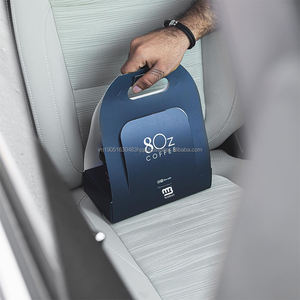 Portavasos Doble Personalizado Premium para Café Árabe, para Llevar, con Asa, para 2 Vasos de Papel, para Bebidas Calientes - Product Image 2