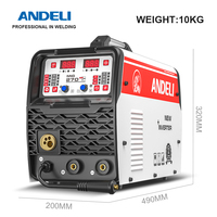 ANDELI Usine Vente Directe l MIG-270DLS 4 en 1 110V 220V MULTI PROCESSUS SYNERGIQUE SOUDEUSE Aluminium Fabricant