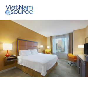 เฟอร์นิเจอร์ห้องนอนของโรงแรม Hampton-เฟอร์นิเจอร์หรูหราชุดห้องนอนมองด้วย MDF/LPL-oem/odm จากโรงงานเวียดนาม - Product Image 3